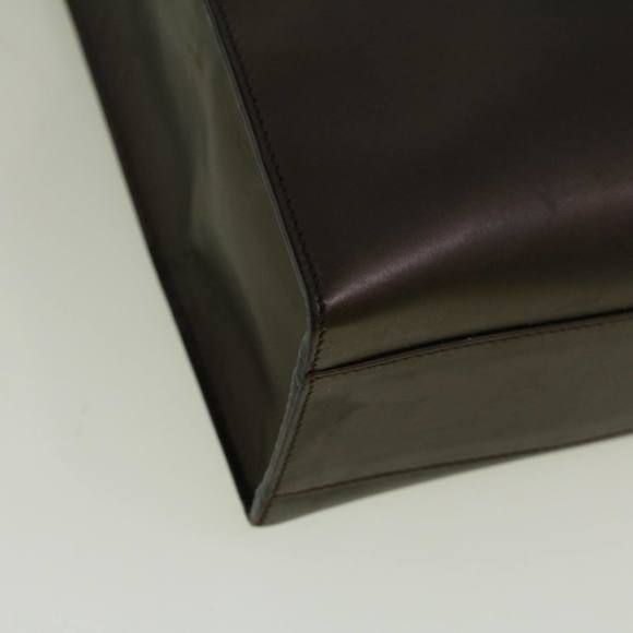 GUCCI Hand Bag Leather 2way Brown 001 2058 1853 6 Auth ac2382 - Picture 15 of 16